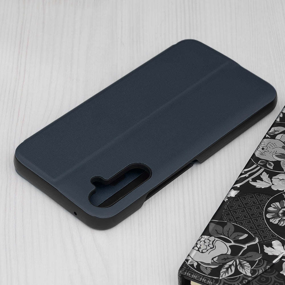 Deksel for Samsung Galaxy A34 A346, Techsuit, eFold, Mørk Blå