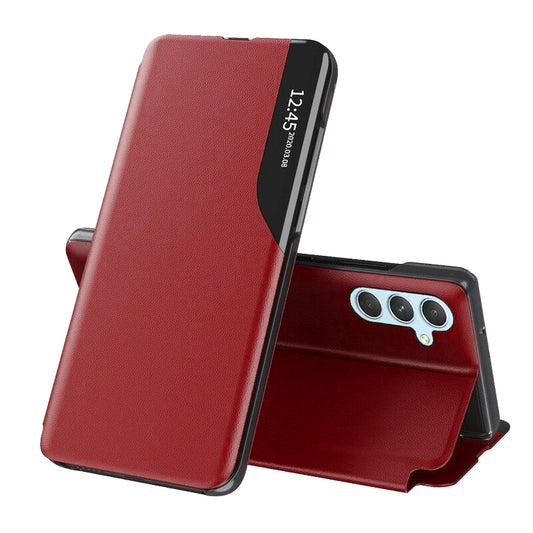 Deksel for Samsung Galaxy A34 A346, Techsuit, eFold, Rød