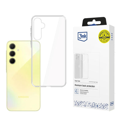 Deksel for Samsung Galaxy A35 5G A356, 3MK, Klar, Transparent
