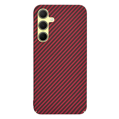 Deksel til Samsung Galaxy A35 5G A356, Techsuit, Carbonite FiberShell, Rød