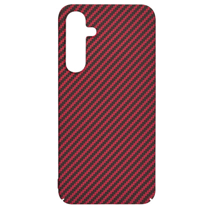 Deksel til Samsung Galaxy A35 5G A356, Techsuit, Carbonite FiberShell, Rød