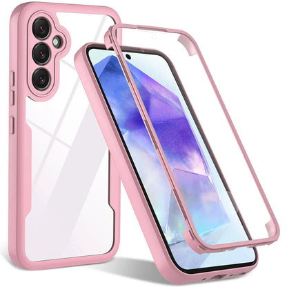 Deksel for Samsung Galaxy A35 5G A356, Techsuit, ColorVerse 360, Rosa