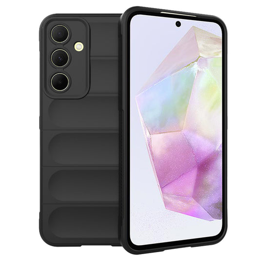 Deksel for Samsung Galaxy A35 5G A356, Techsuit, Magic Shield, Svart