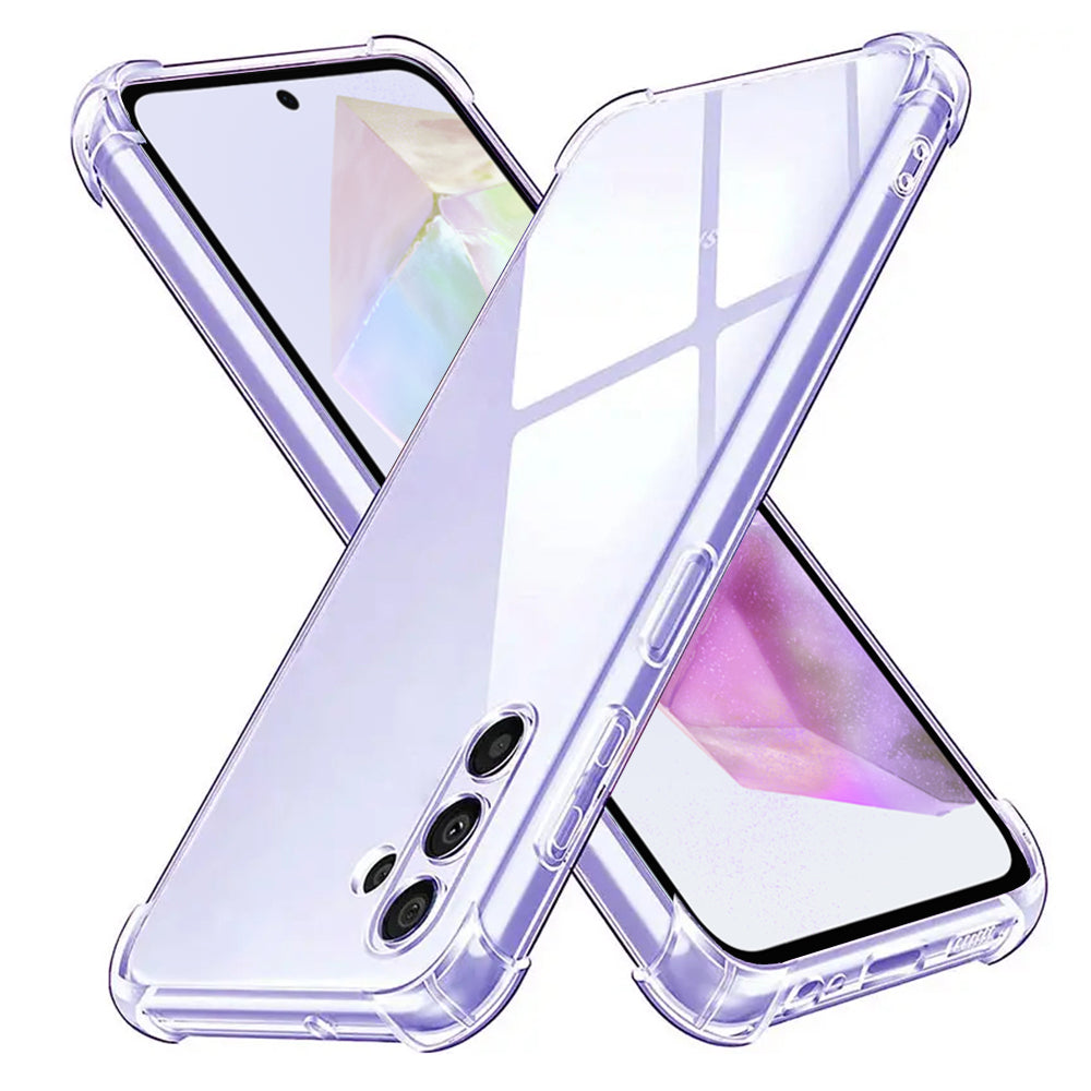 Deksel til Samsung Galaxy A35 5G A356, Techsuit, støtsikker klar, transparent