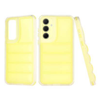Deksel til Samsung Galaxy A35 5G A356, Techsuit, Wave Shield, Gul