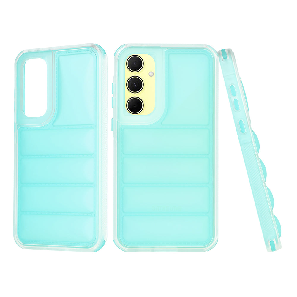 Deksel til Samsung Galaxy A35 5G A356, Techsuit, Wave Shield, Turkis