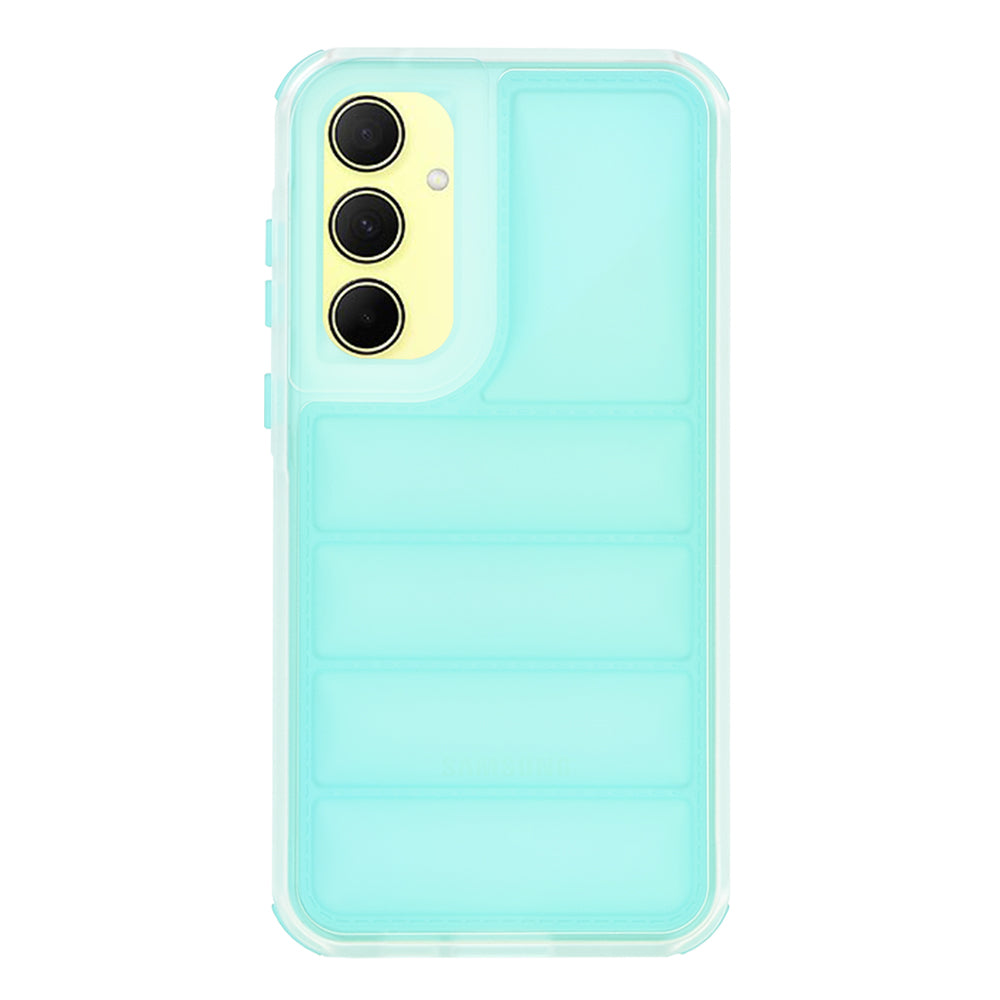 Deksel til Samsung Galaxy A35 5G A356, Techsuit, Wave Shield, Turkis