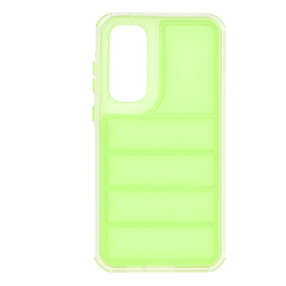 Deksel til Samsung Galaxy A35 5G A356, Techsuit, Wave Shield, Grønn