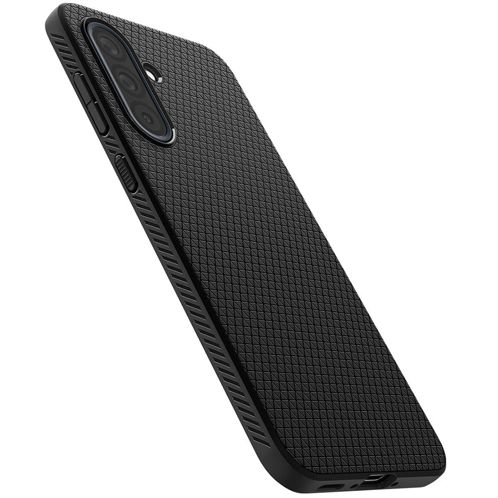 Deksel for Samsung Galaxy A36 A366, Spigen, Liquid Air, Matt Svart ACS09199