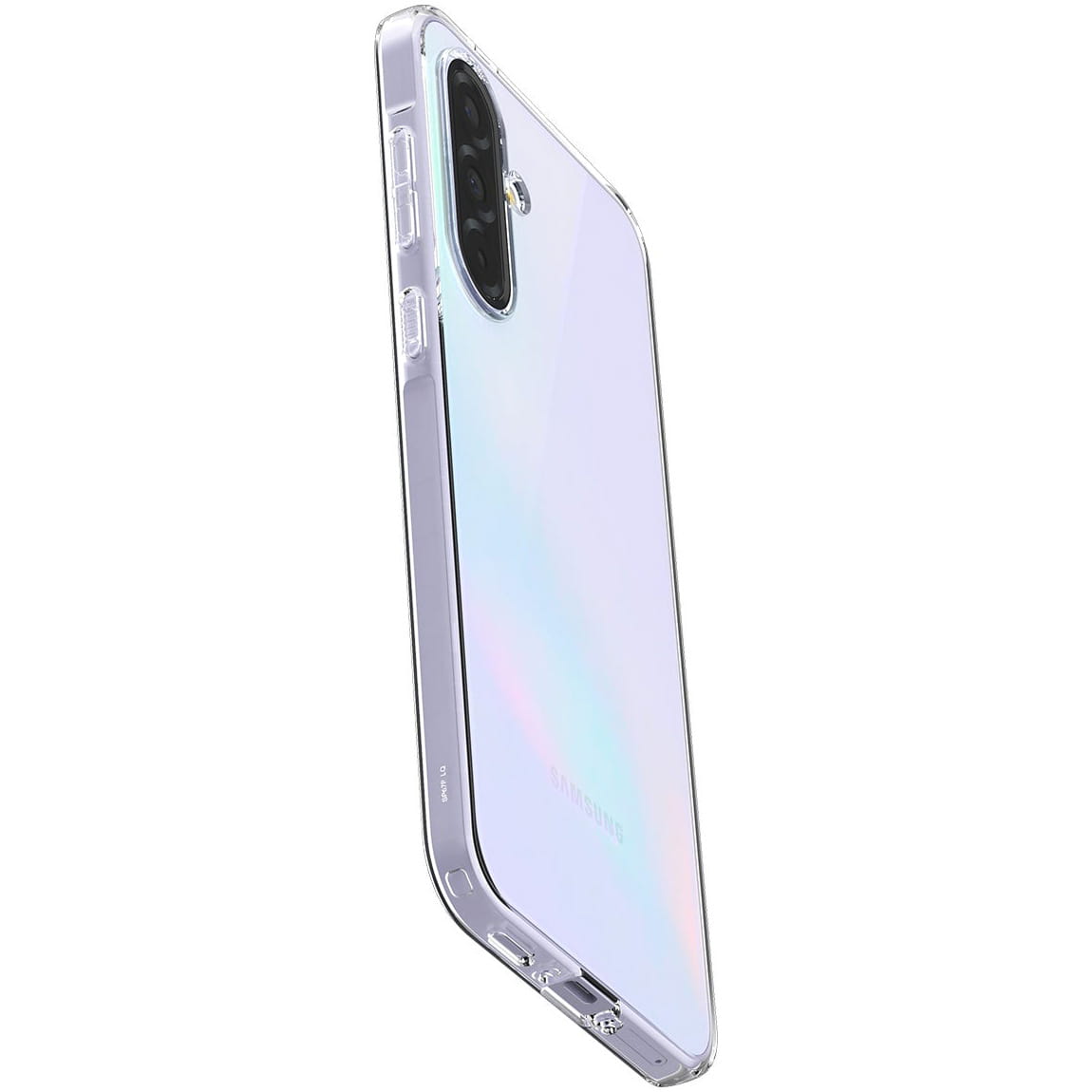 Deksel for Samsung Galaxy A36 A366, Spigen, Liquid Crystal, Transparent ACS09167
