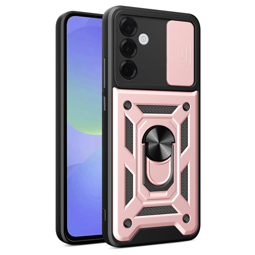 Deksel til Samsung Galaxy A36 A366, Techsuit, CamShield, Rosa