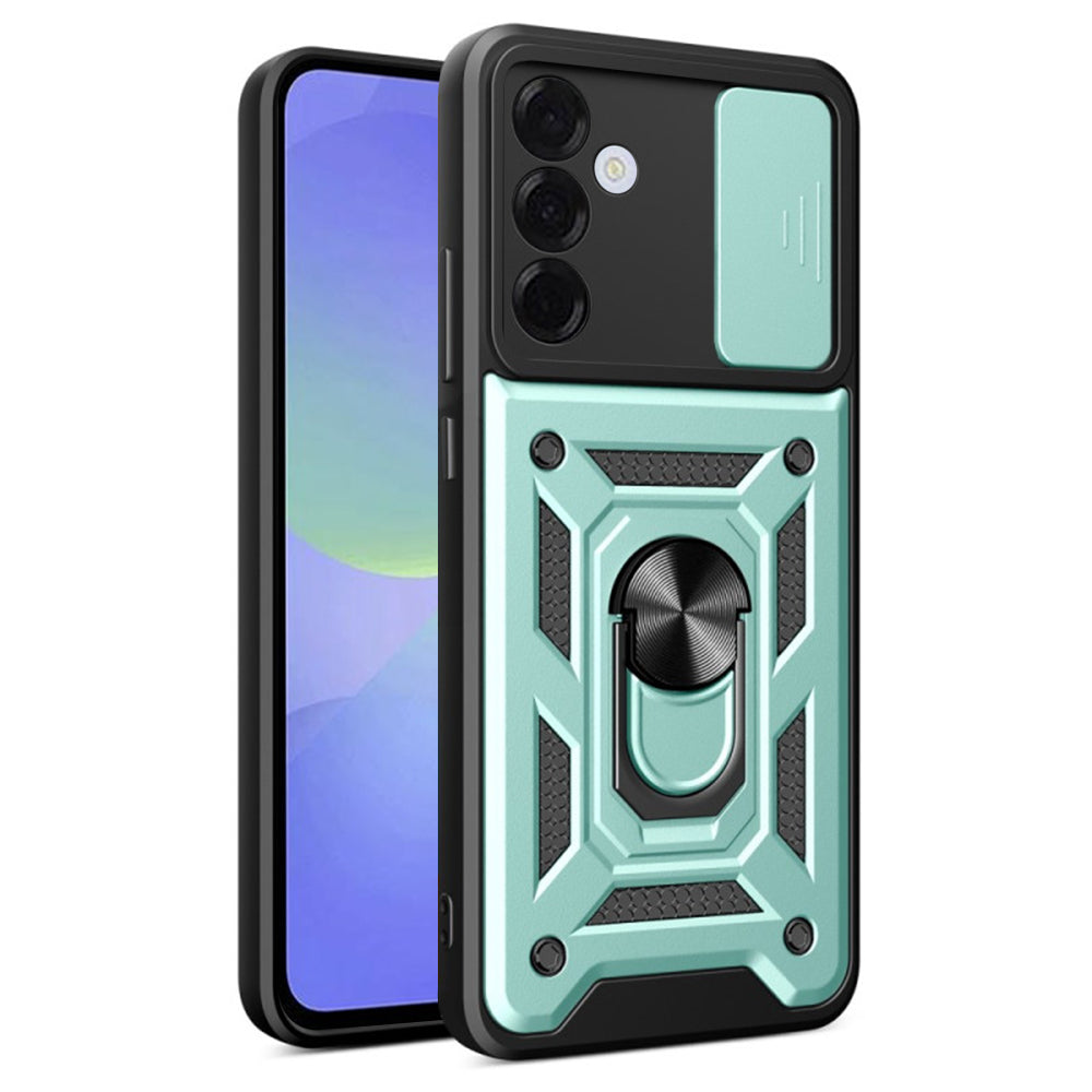 Deksel for Samsung Galaxy A36 A366, Techsuit, CamShield, Grønn