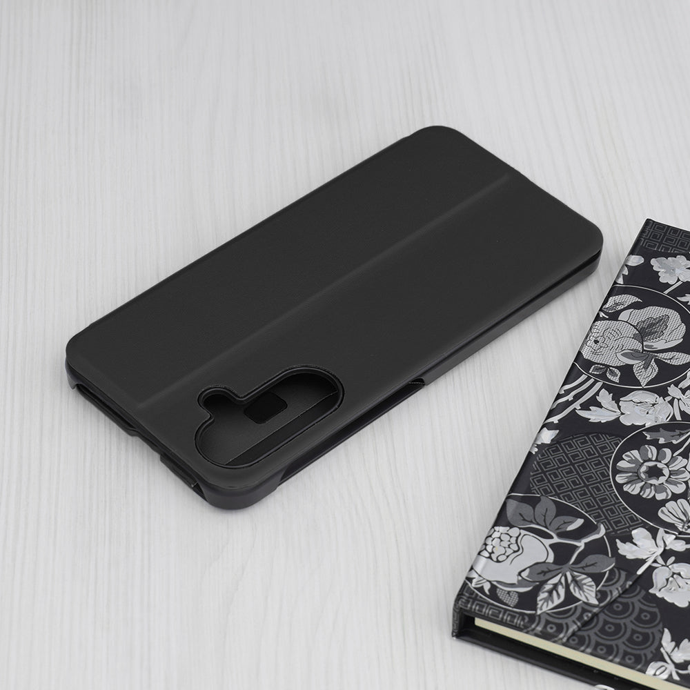 Deksel for Samsung Galaxy A36 A366, Techsuit, eFold, Svart