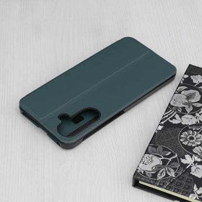 Deksel for Samsung Galaxy A36 A366, Techsuit, eFold, Grønn
