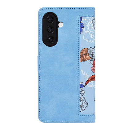 Deksel til Samsung Galaxy A36 A366, Techsuit, FlipCraft, Blå
