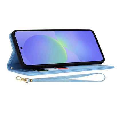 Deksel til Samsung Galaxy A36 A366, Techsuit, FlipCraft, Blå