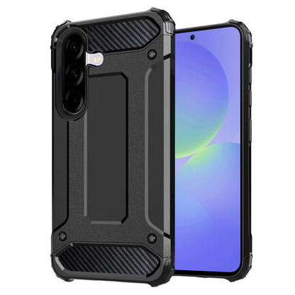 Deksel for Samsung Galaxy A36 A366, Techsuit, Hybrid Armor, Svart