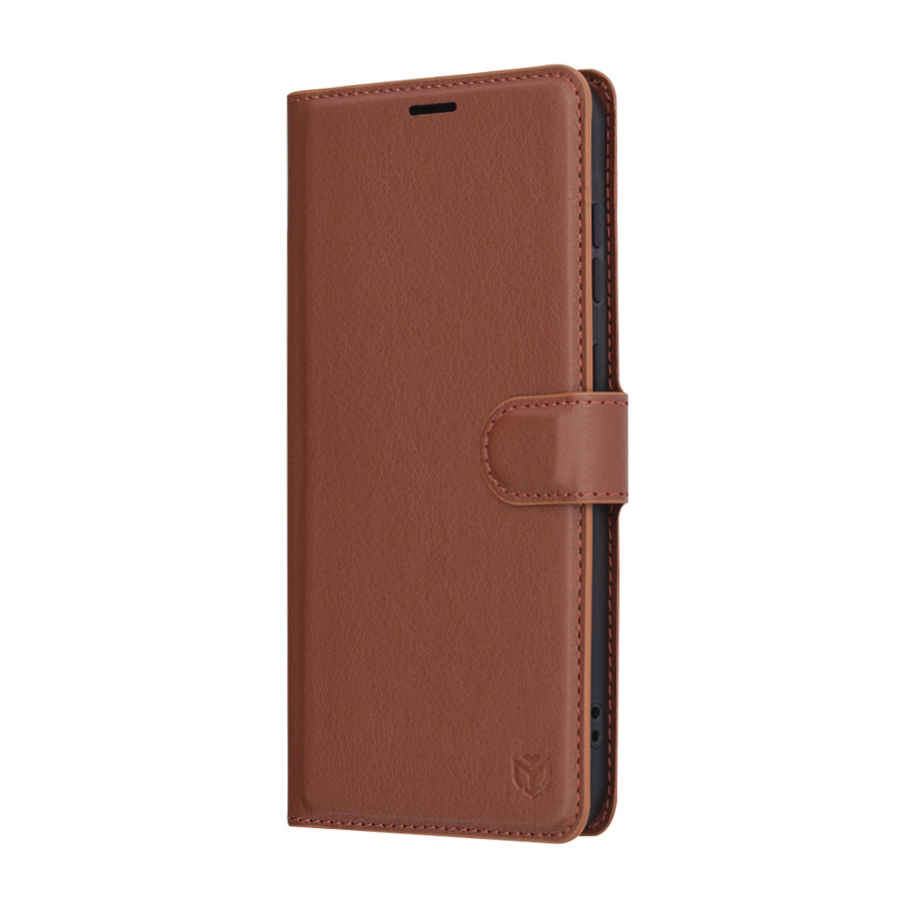 Deksel til Samsung Galaxy A36 A366, Techsuit, Leather Folio, Brun