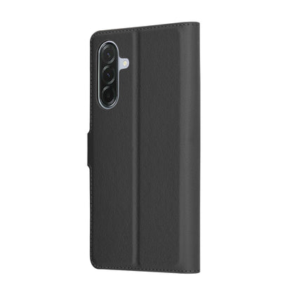 Deksel for Samsung Galaxy A36 A366, Techsuit, Leather Folio, Svart