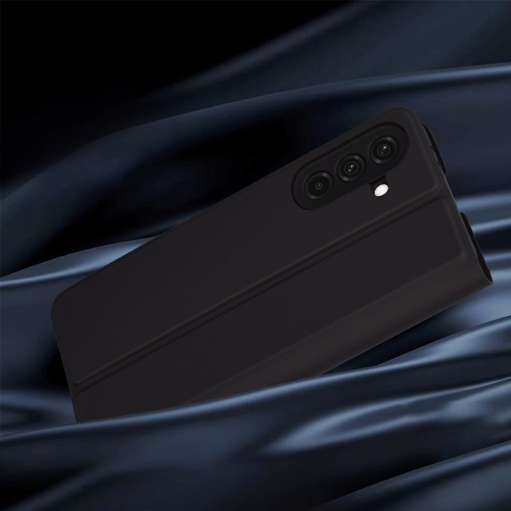 Deksel til Samsung Galaxy A36 A366, Techsuit, Magskin Book, Svart