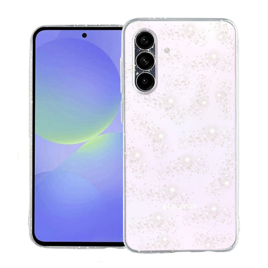 Deksel for Samsung Galaxy A36 A366, Techsuit, SparkleSkin, Transparent