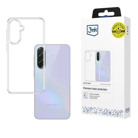 Deksel for Samsung Galaxy A37 5G, 3MK, Armor, Gjennomsiktig