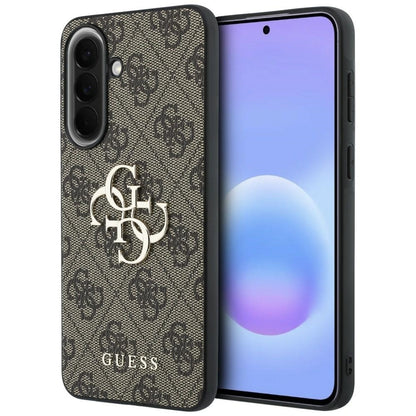 Deksel til Samsung Galaxy A37 5G, Guess, 4G Big Logo, Brun
