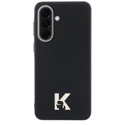 Deksel til Samsung Galaxy A37 5G, Karl Lagerfeld, Karl Head Logo, Svart