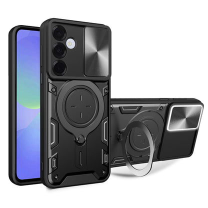 Deksel for Samsung Galaxy A37 5G, Techsuit, CamGuard Pro, Svart