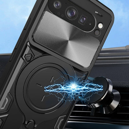 Deksel for Samsung Galaxy A37 5G, Techsuit, CamGuard Pro, Rød