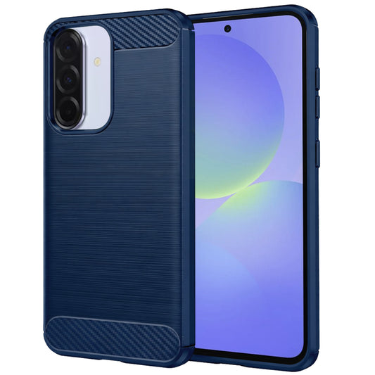 Deksel for Samsung Galaxy A37 5G, Techsuit, Karbon, Blå
