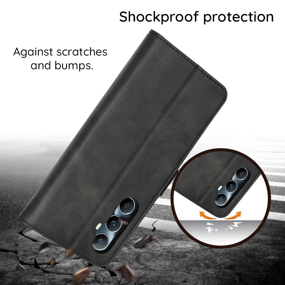 Deksel for Samsung Galaxy A37 5G, Techsuit, Diary Book, Svart