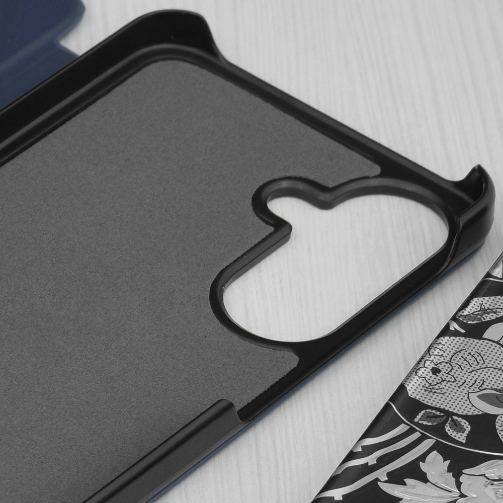 Deksel for Samsung Galaxy A37 5G, Techsuit, eFold, Mørkeblå