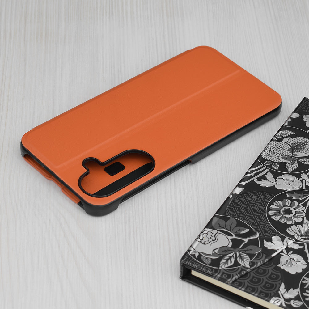 Deksel for Samsung Galaxy A37 5G, Techsuit, eFold, Oransje