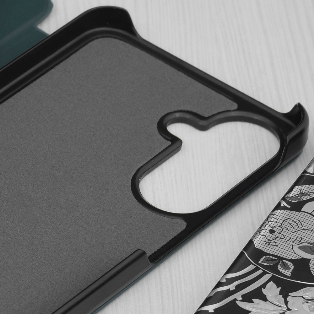 Deksel for Samsung Galaxy A37 5G, Techsuit, eFold, Mørkegrønn