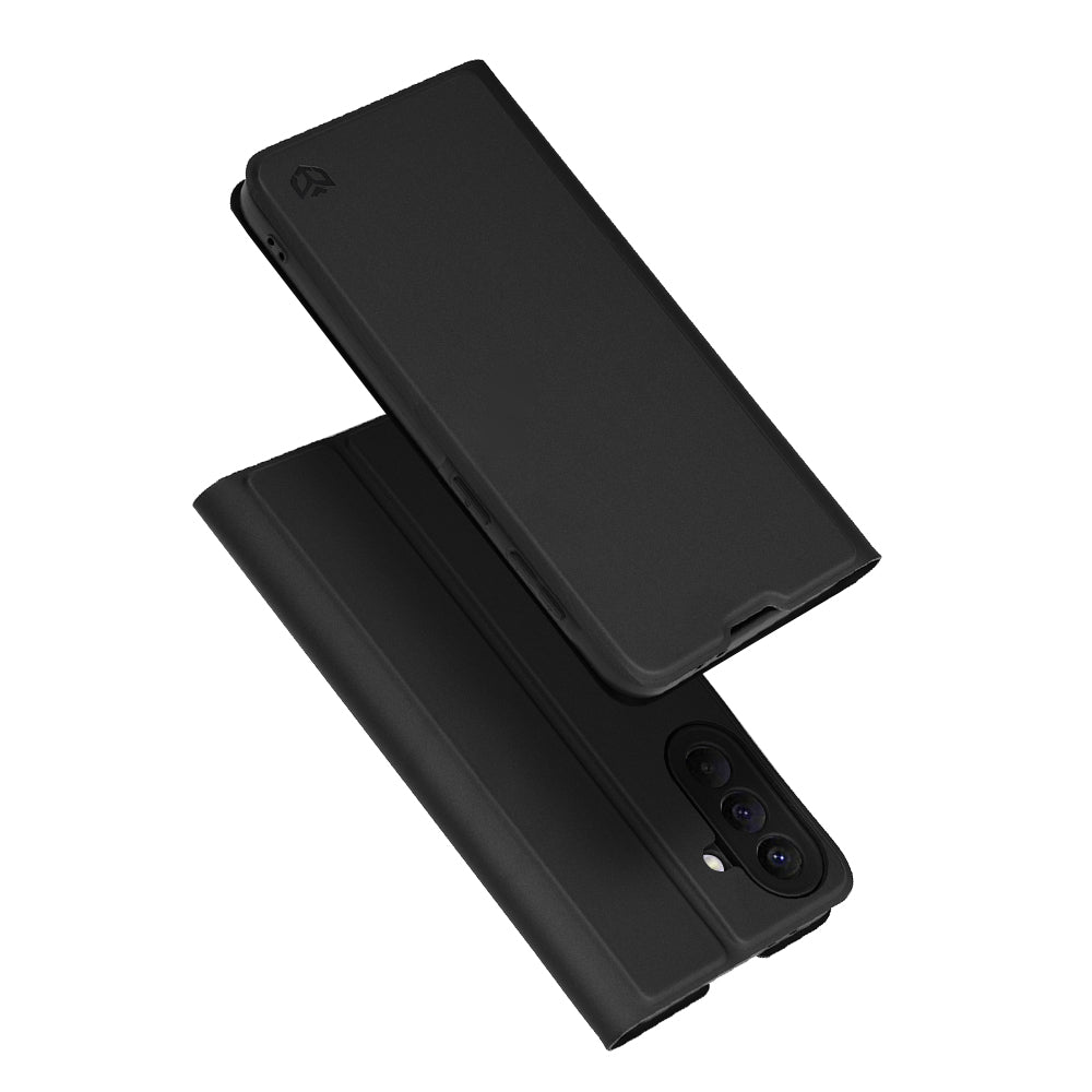 Deksel for Samsung Galaxy A37 5G, Techsuit, Magskin Book, Svart