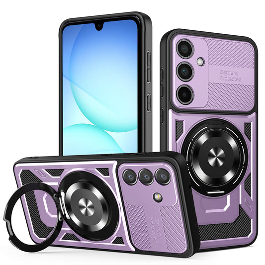 Deksel for Samsung Galaxy A37 5G, Techsuit, RuggedCam, Lilla