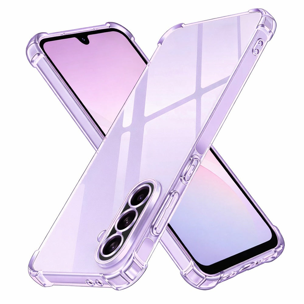Deksel for Samsung Galaxy A37 5G, Techsuit, Shockproof Clear, Gjennomsiktig
