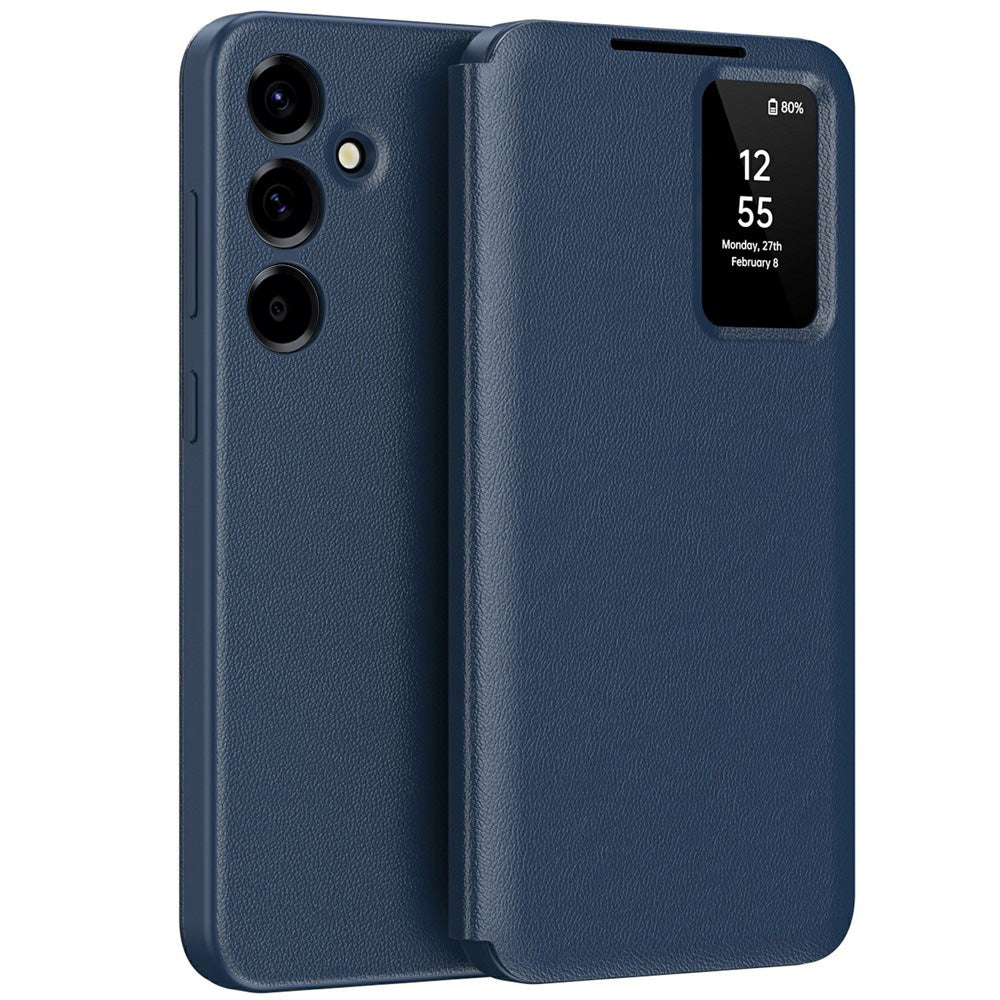 Deksel for Samsung Galaxy A37 5G, Techsuit, SmartView, Blå