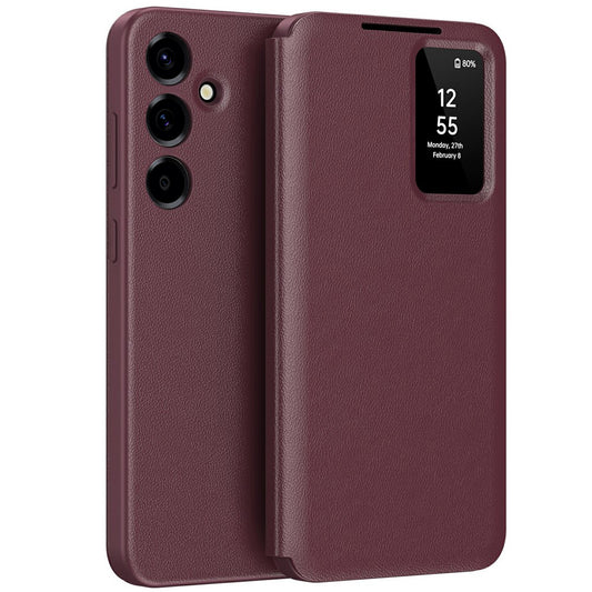 Deksel for Samsung Galaxy A37 5G, Techsuit, SmartView, Rød