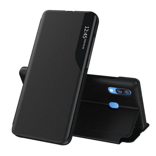 Deksel for Samsung Galaxy A40 A405, Techsuit, eFold, Svart
