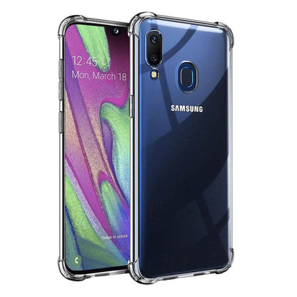 Deksel til Samsung Galaxy A40 A405, Techsuit, Støtsikker Klar, Transparent