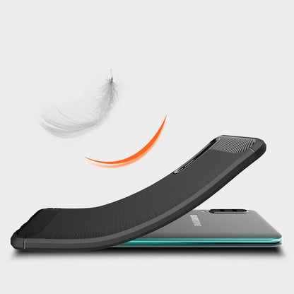 Deksel til Samsung Galaxy A50s A507 / A30s A307 / A50 A505, Techsuit, Karbon, Svart
