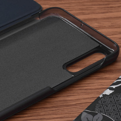 Deksel for Samsung Galaxy A50s A507 / A30s A307 / A50 A505, Techsuit, eFold, Mørk Blå