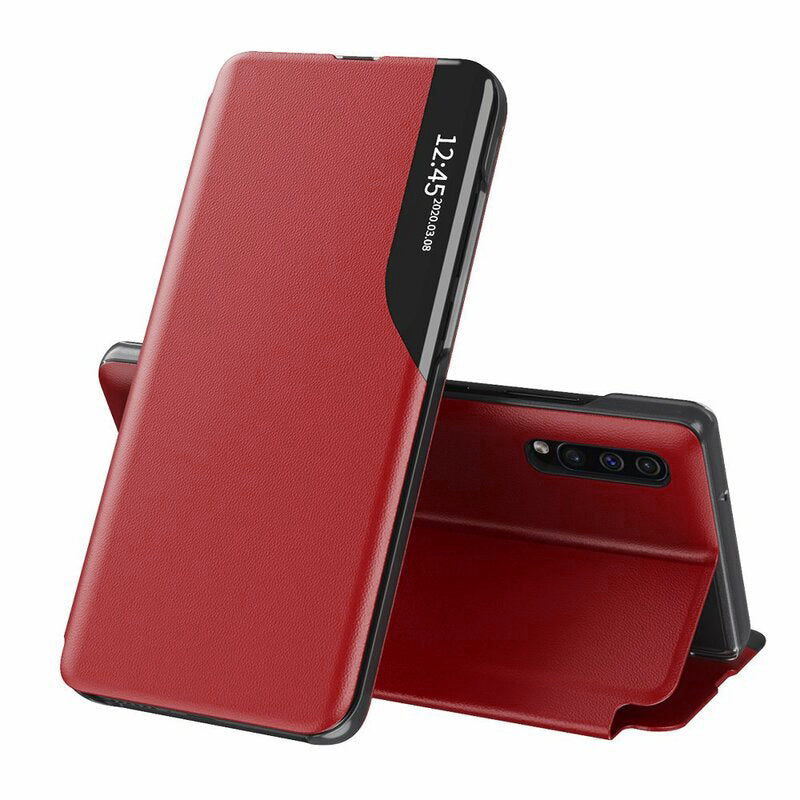 Deksel for Samsung Galaxy A50s A507 / A30s A307 / A50 A505, Techsuit, eFold, Rød