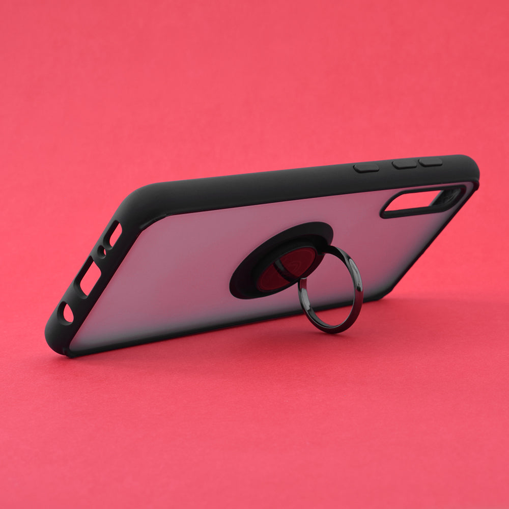 Deksel for Samsung Galaxy A50s A507 / A30s A307 / A50 A505, Techsuit, Glinth, Svart