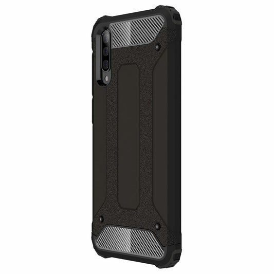 Deksel for Samsung Galaxy A50s A507 / A30s A307 / A50 A505, Techsuit, Hybrid Armor, Svart