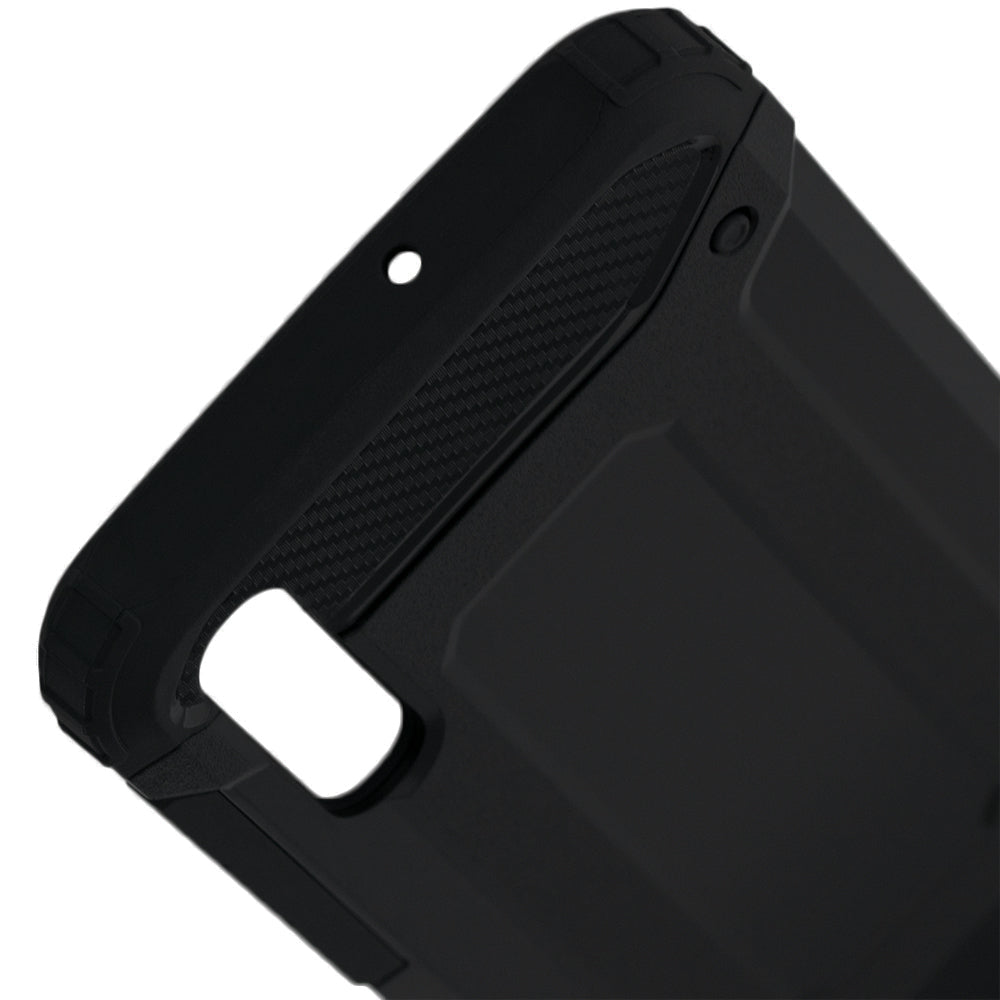 Deksel for Samsung Galaxy A50s A507 / A30s A307 / A50 A505, Techsuit, Hybrid Armor, Svart