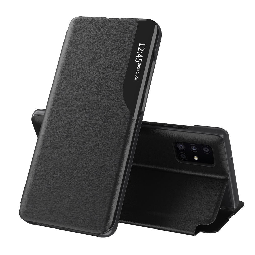 Deksel for Samsung Galaxy A51 A515, Techsuit, eFold, Svart