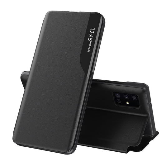Deksel for Samsung Galaxy A51 A515, Techsuit, eFold, Svart